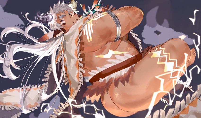 wakan tanka and wakan tanka mugen (tokyo afterschool summoners) drawn by dyzd1