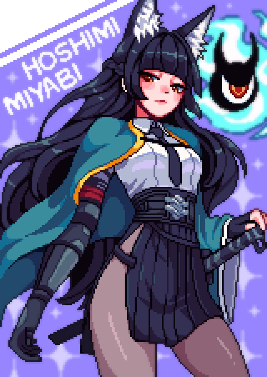 hoshimi miyabi and tailless (zenless zone zero) drawn by yumykon