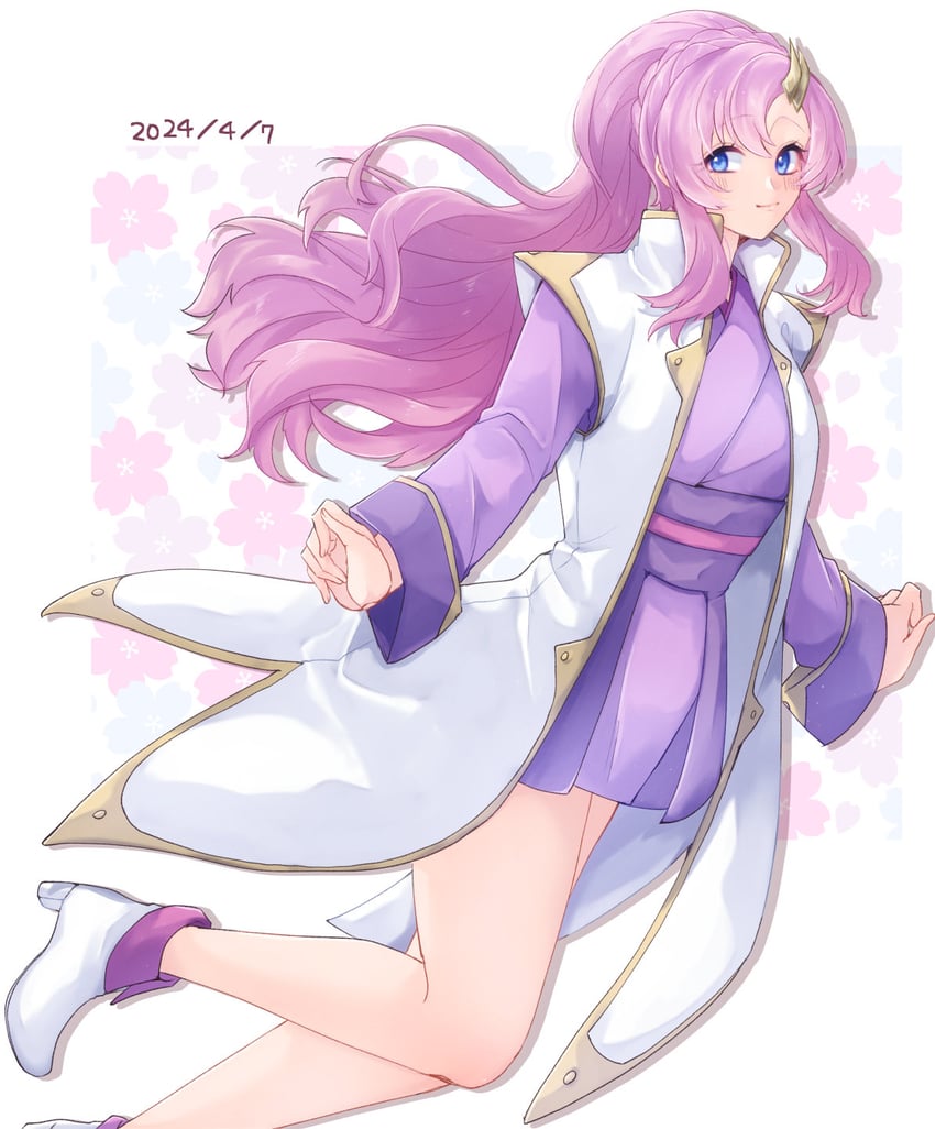 lacus clyne (gundam and 1 more) drawn by nun_(eri)