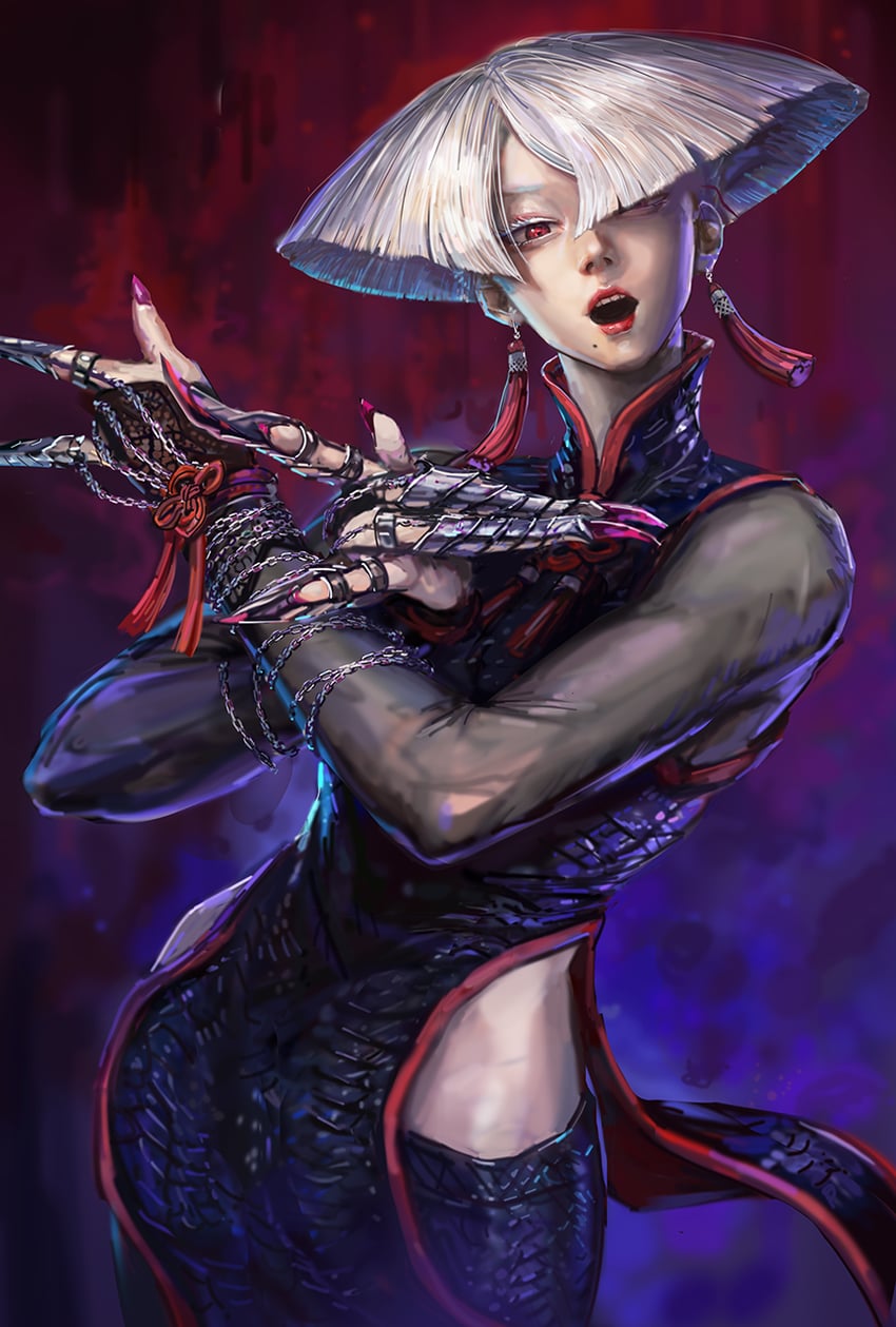 a.k.i. (street fighter and 1 more) drawn by miche