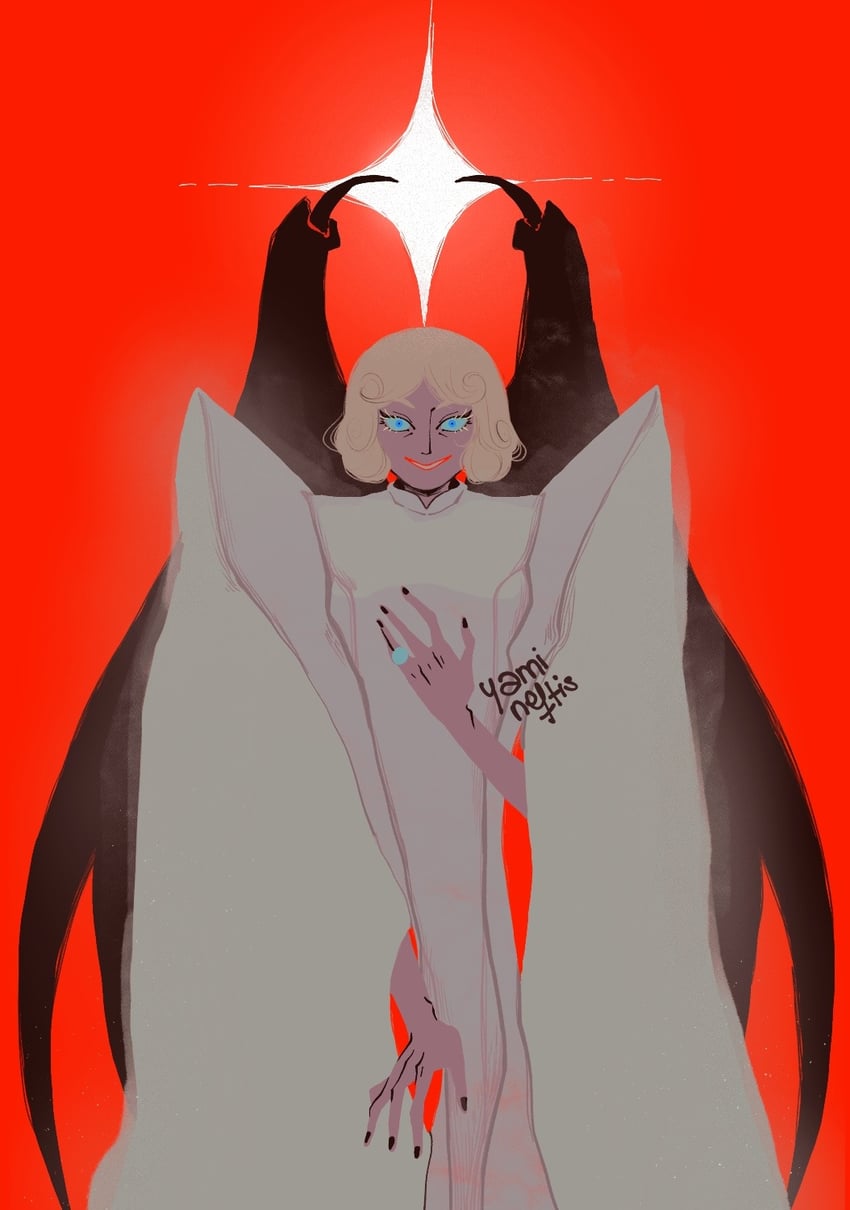 lucifer morningstar (dc comics and 1 more) drawn by yamineftis