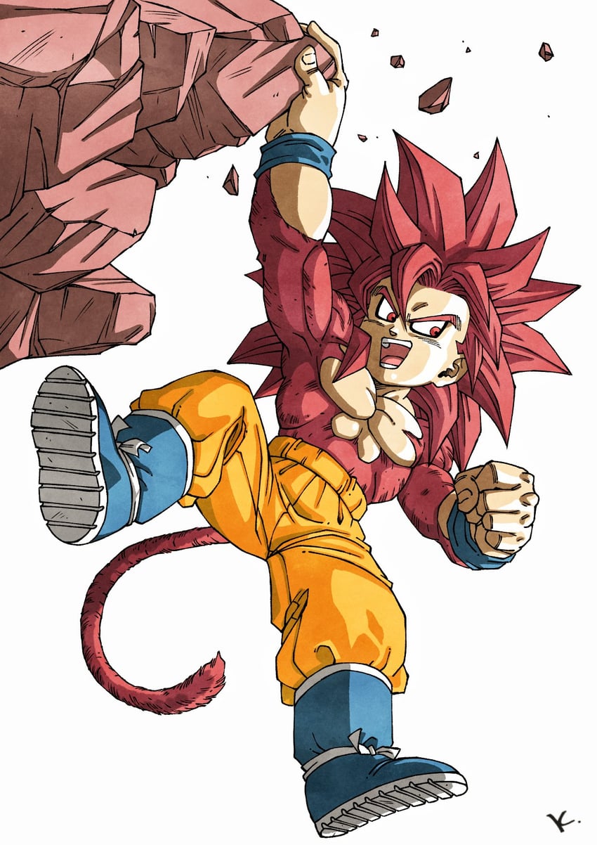 son goku (dragon ball and 1 more) drawn by kakeru_(dbskakeru)