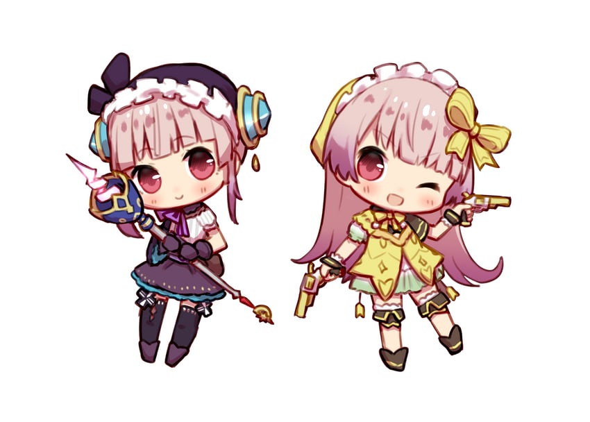 suelle malen and lydie malen (atelier and 1 more) drawn by kinakonato