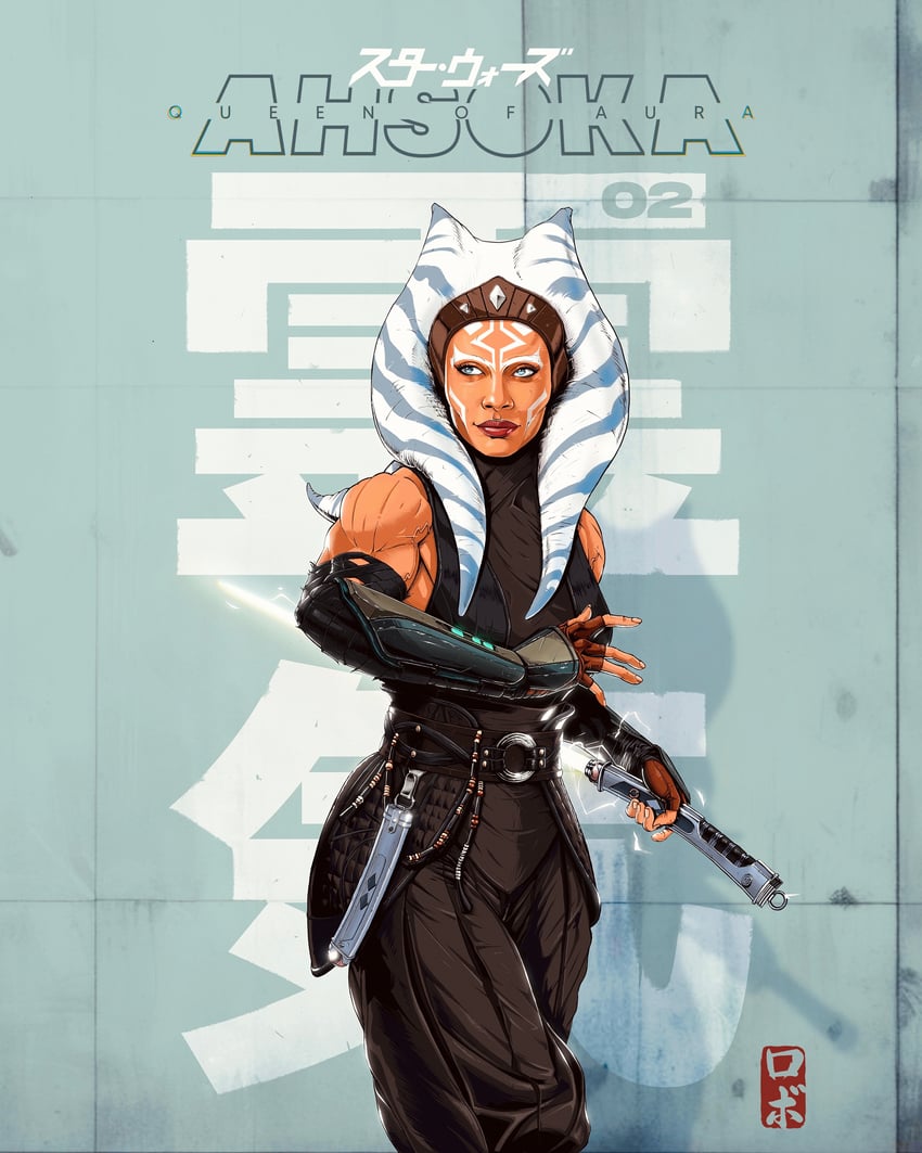 ahsoka tano (star wars) drawn by robo_dope