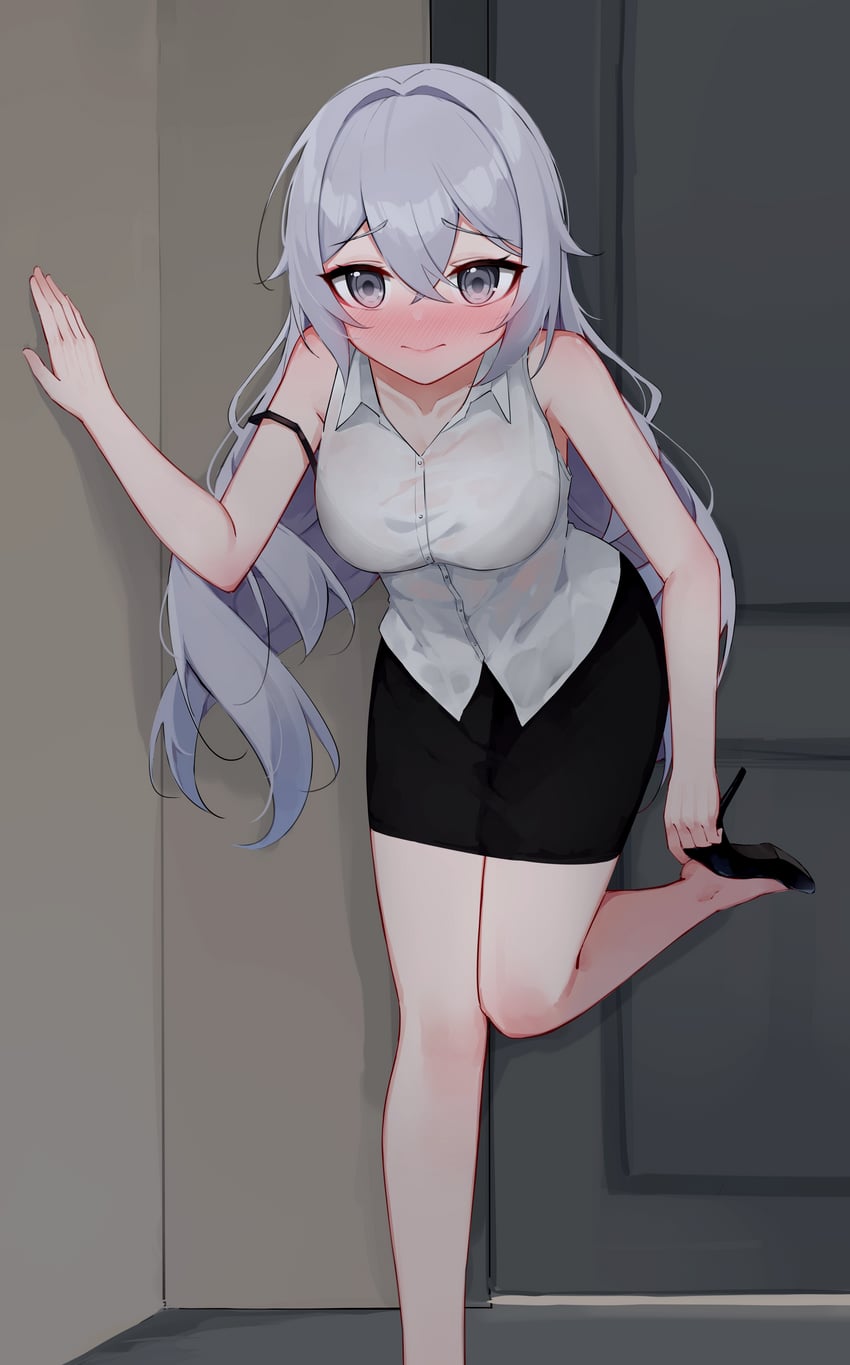 bronya zaychik (honkai and 1 more) drawn by muou