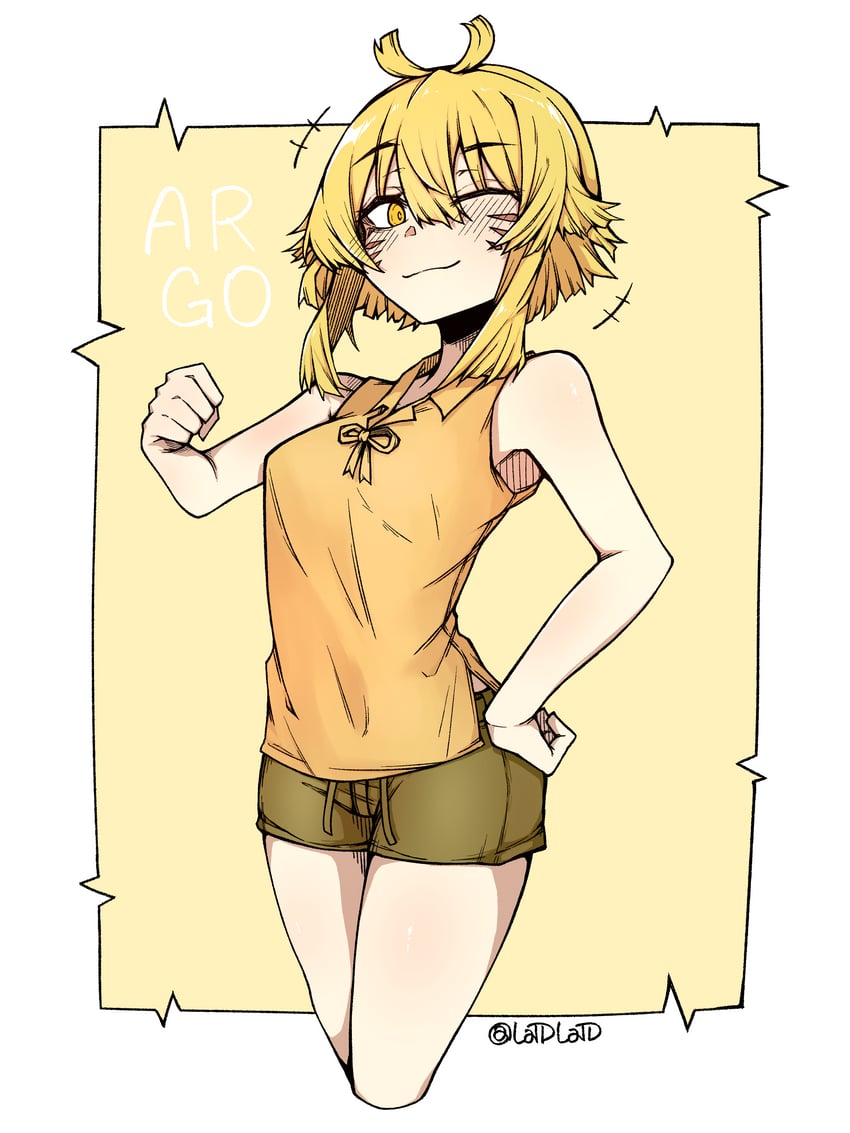 argo the rat (sword art online) drawn by kind_(latd)