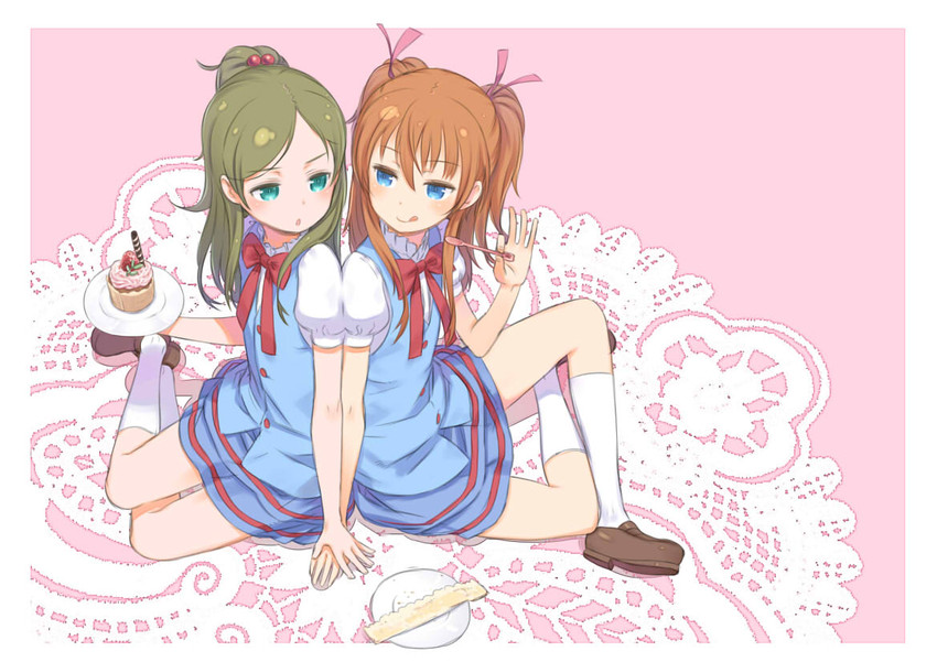 houjou hibiki and minamino kanade (precure and 1 more) drawn by kuroboshi_kouhaku
