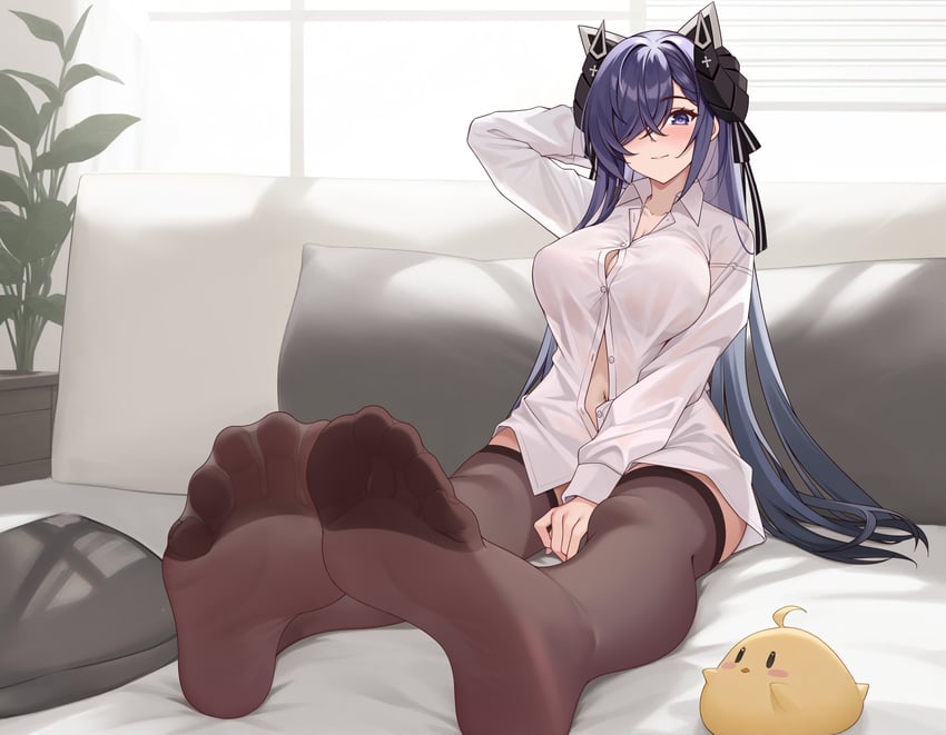 manjuu and august von parseval (azur lane) drawn by kuroshiro_no_tsubasa