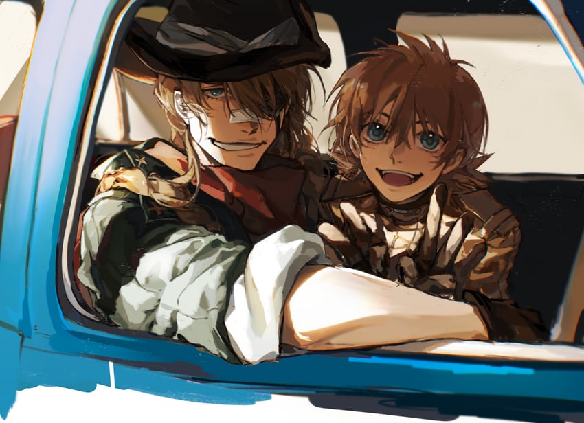seras victoria and pip bernardotte (hellsing) drawn by maniminimanimou