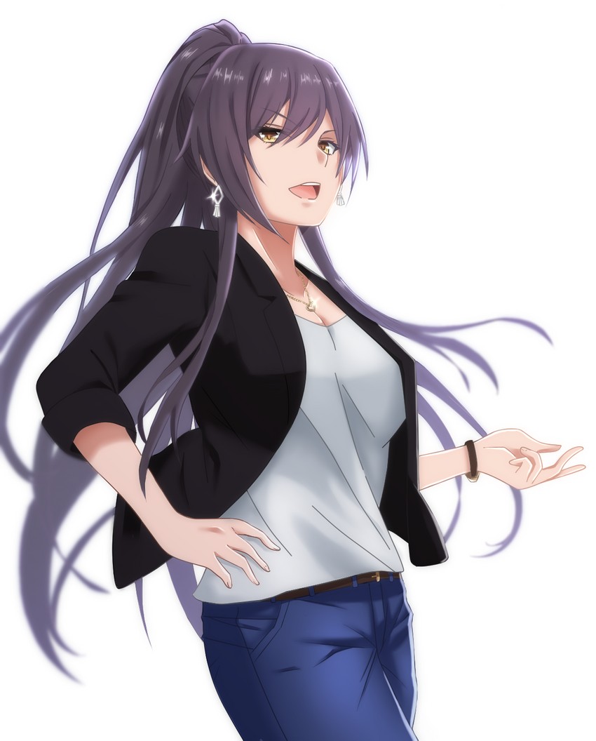 shirase sakuya (idolmaster and 1 more) drawn by mebi_il