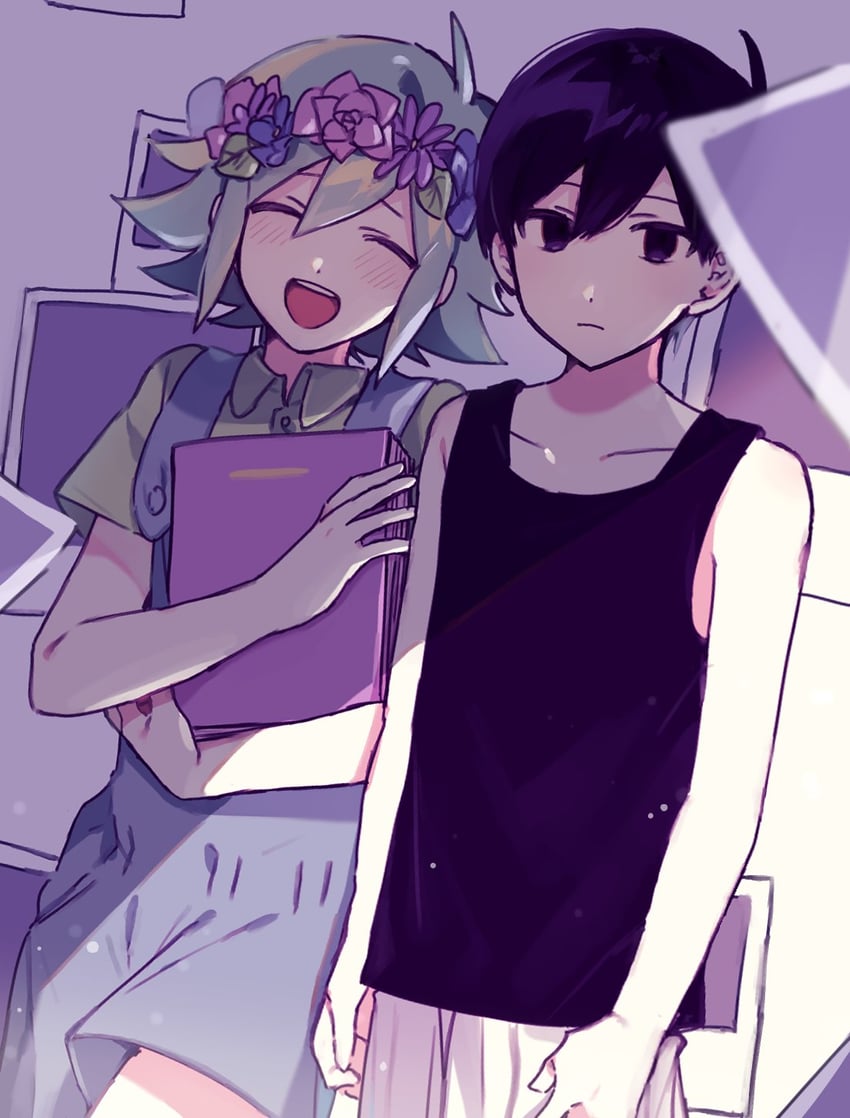 omori and basil (omori) drawn by rei_ze1