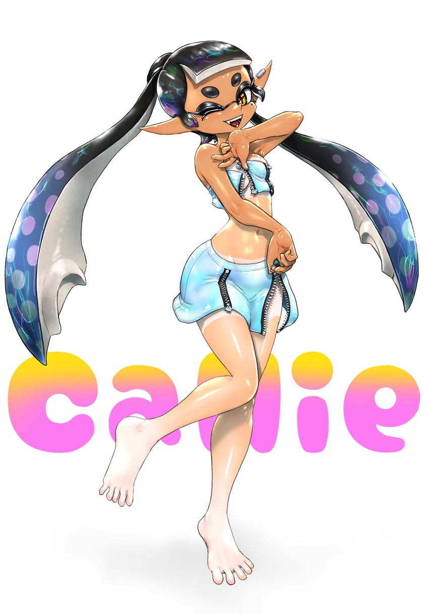 callie (splatoon and 1 more) drawn by koharu2.5