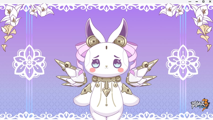 flying bunny (honkai and 1 more)