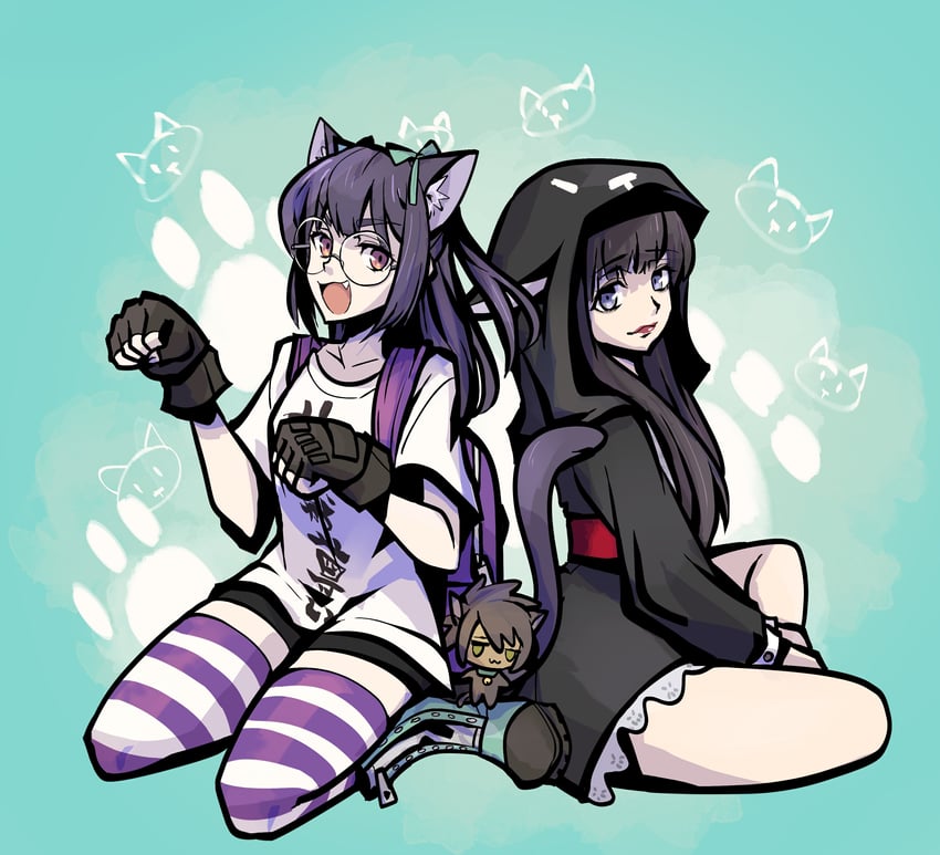sakurane shoka and usui nagi (subarashiki kono sekai and 1 more) drawn by rakugakism