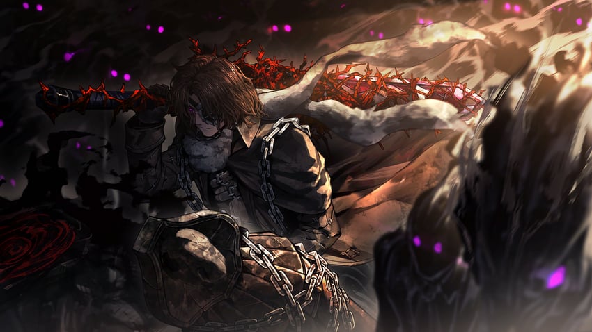 heathcliff and dullahan (project moon and 1 more) drawn by nai_ga