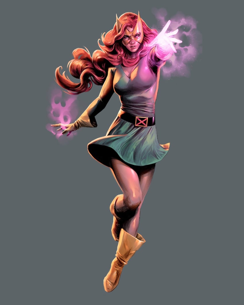 jean grey and marvel girl (marvel and 1 more) drawn by carmen_carnero