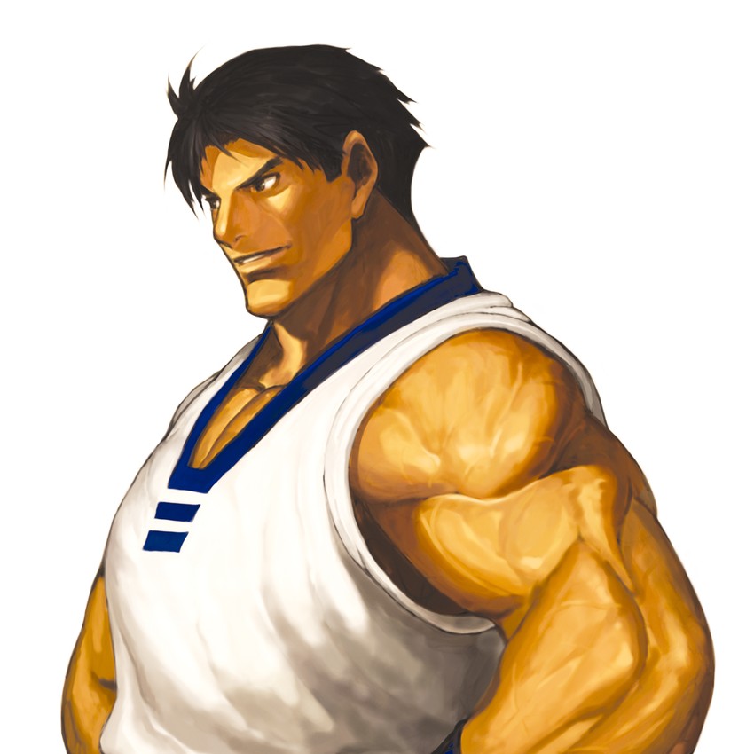 kim kaphwan (the king of fighters and 3 more) drawn by nona