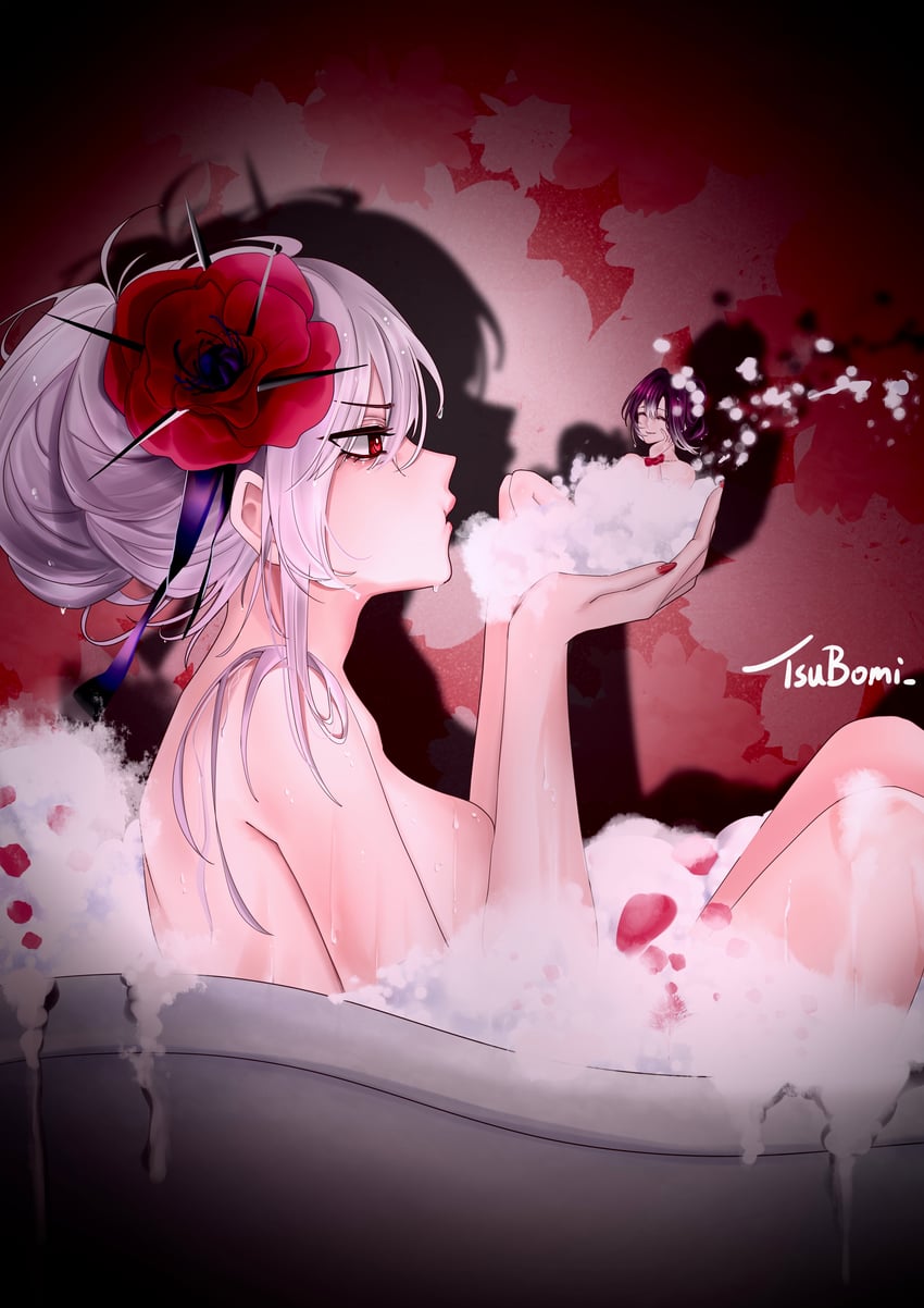 shalom and coquelic (path to nowhere) drawn by tsubomi_qq