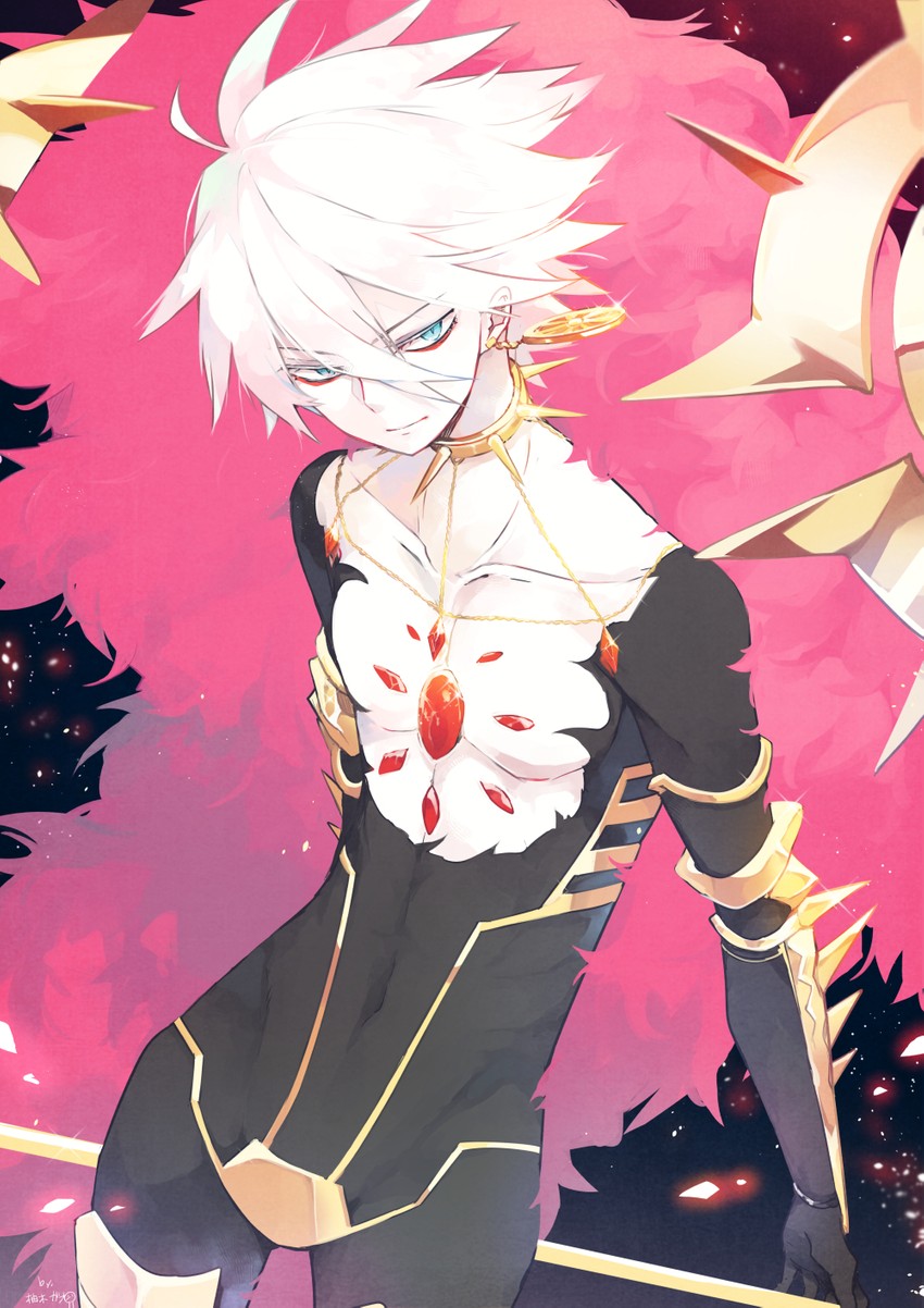 karna (fate and 1 more) drawn by yuzuki_gao