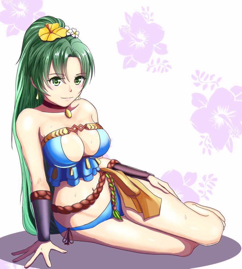 lyn (fire emblem and 2 more) drawn by sukkirito_(rangusan)
