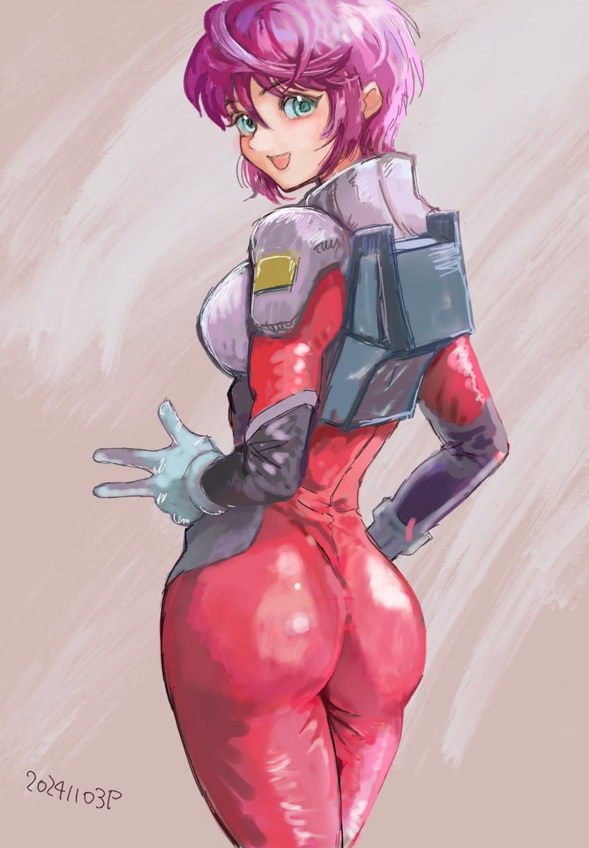 lunamaria hawke (gundam and 2 more) drawn by okrdisk2000