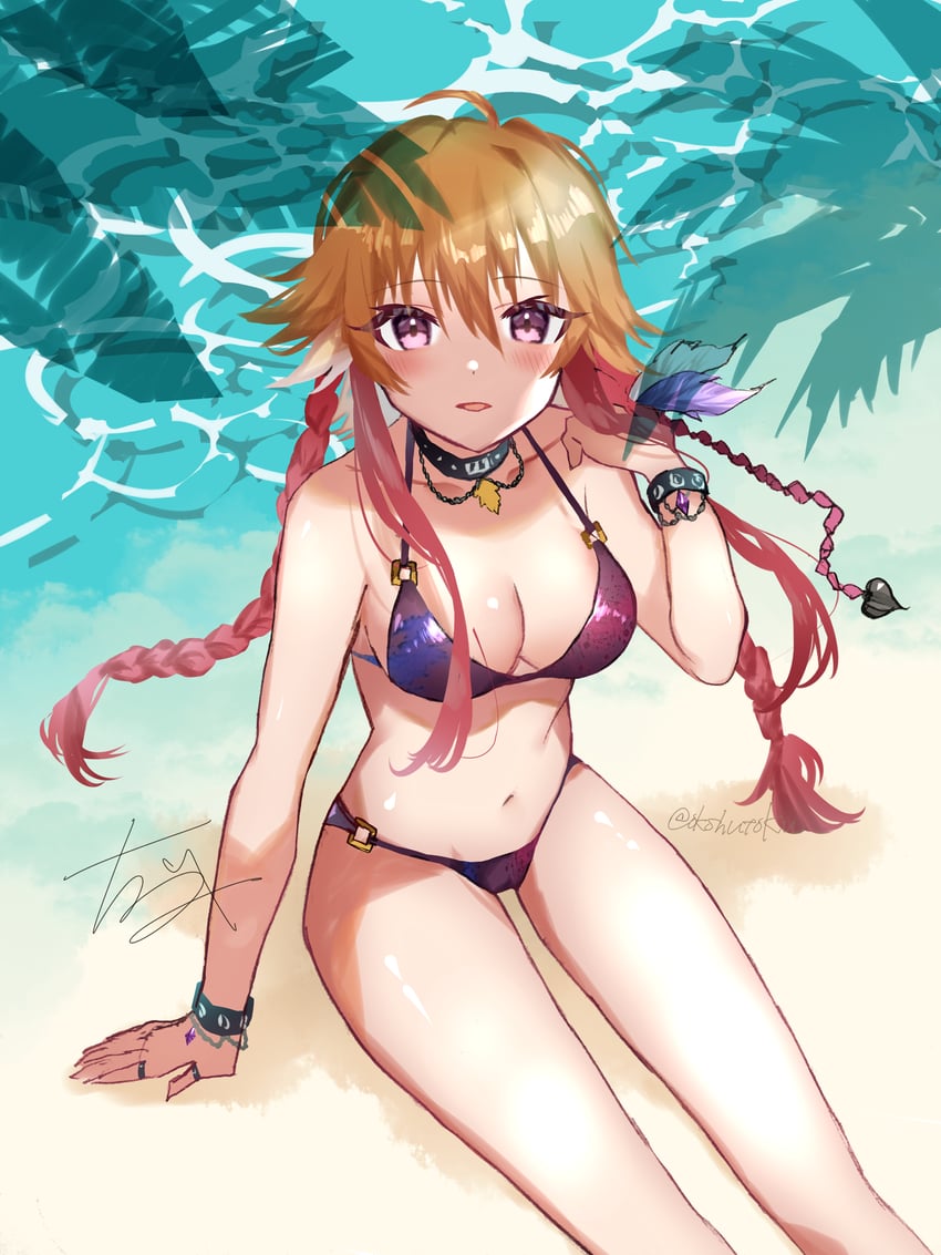 ninomiya asuka (idolmaster and 2 more) drawn by b9-n3