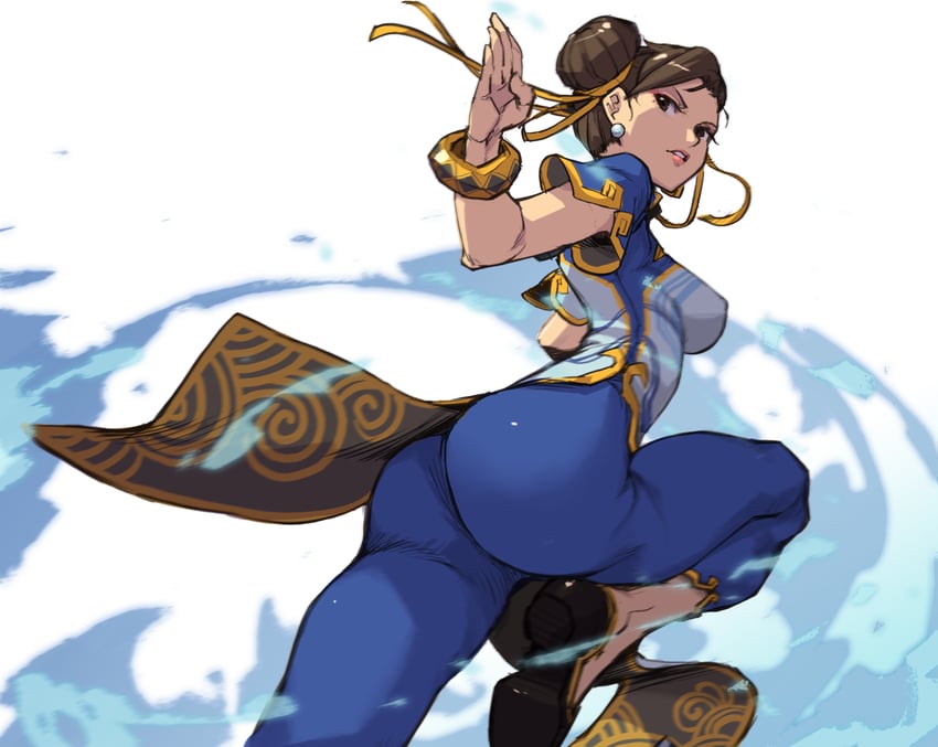 chun-li (street fighter and 1 more) drawn by splish