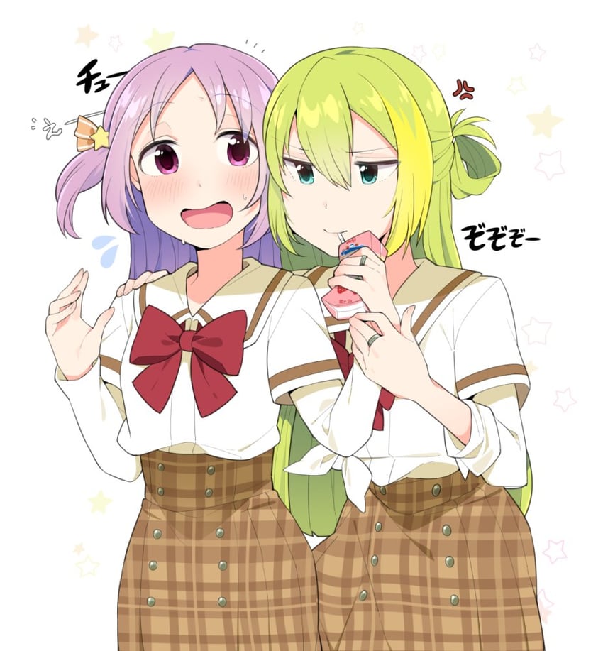 alina gray and misono karin (mahou shoujo madoka magica and 1 more) drawn by ilhi