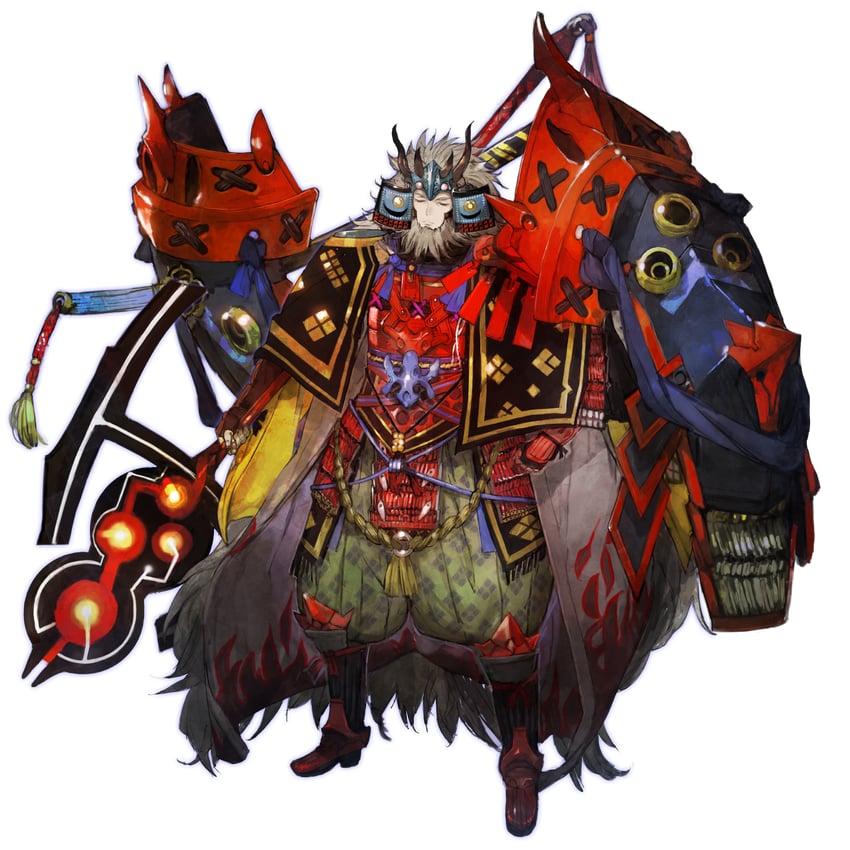 takeda shingen (fate and 1 more) drawn by toi8