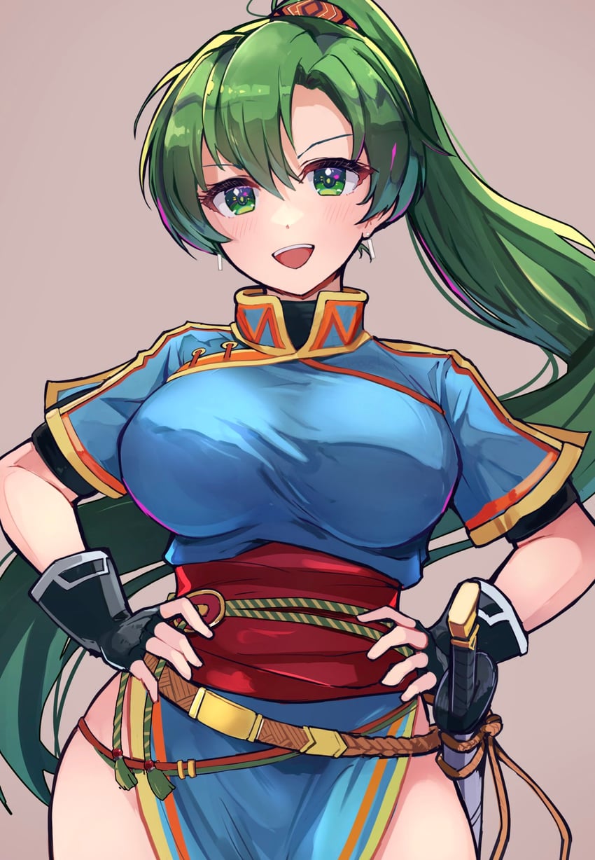 lyn (fire emblem and 1 more) drawn by hirotaka_(hrtk990203)