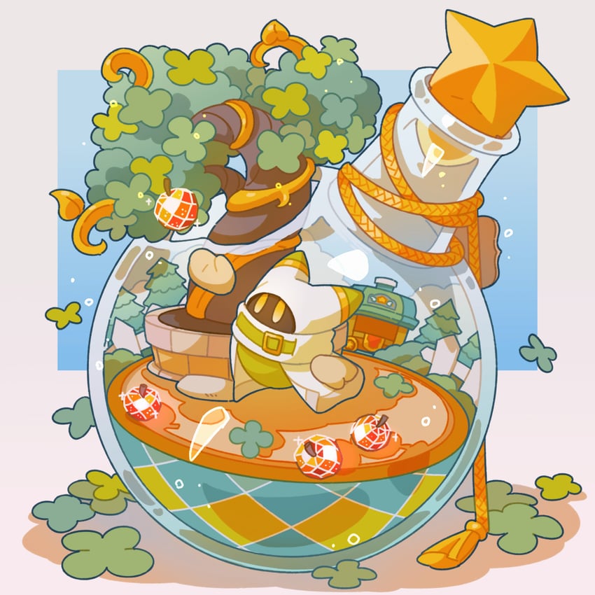 magolor and shopkeeper magolor (kirby and 1 more) drawn by glef_life