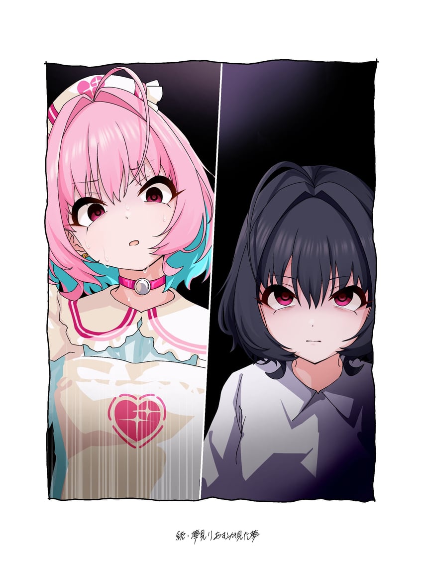 yumemi riamu (idolmaster and 2 more) drawn by kakki_(kackie)