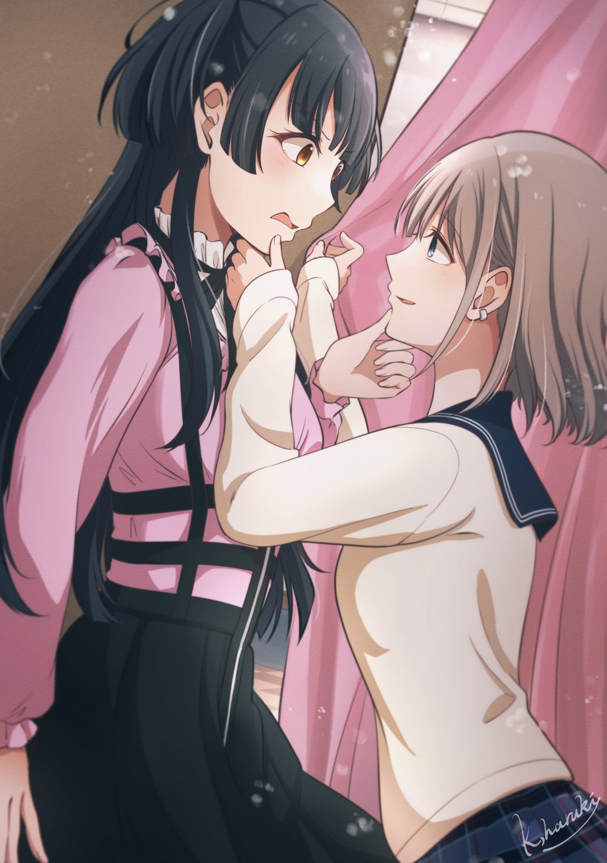 mayuzumi fuyuko and serizawa asahi (idolmaster and 1 more) drawn by kotobuki_haruki