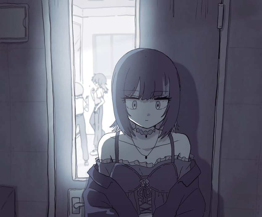 nanakusa nichika, aketa mikoto, and ikaruga luca (idolmaster and 1 more) drawn by gel_p