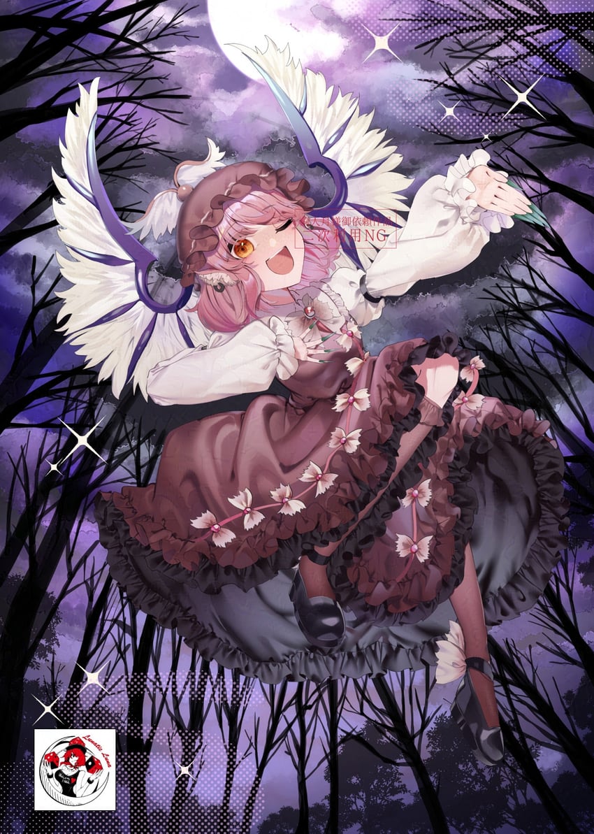 mystia lorelei and hecatia lapislazuli (touhou) drawn by ishikawa_sparerib