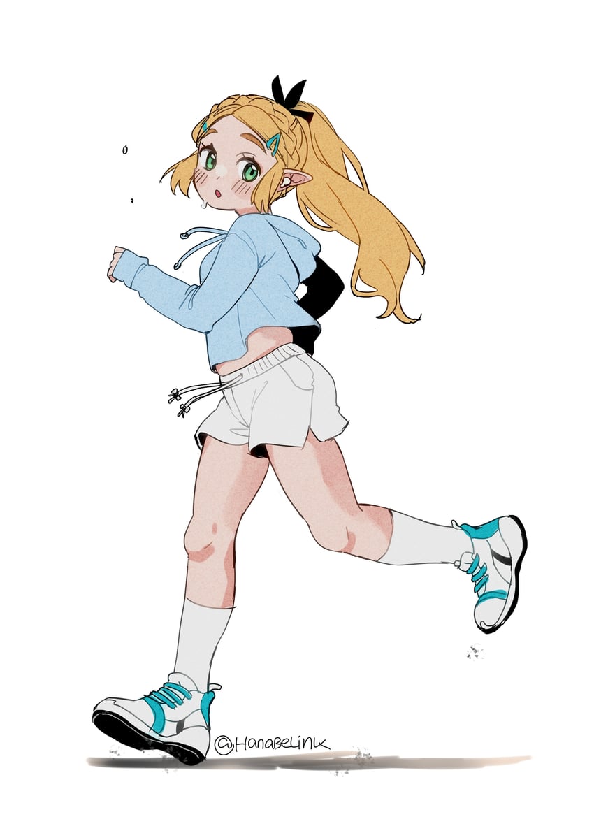 princess zelda (the legend of zelda and 1 more) drawn by hanaberin
