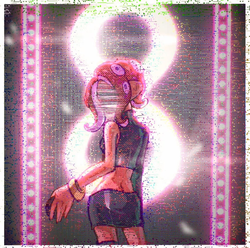 octoling player character, octoling girl, and agent 8 (splatoon and 2 more) drawn by gucandiyi52092