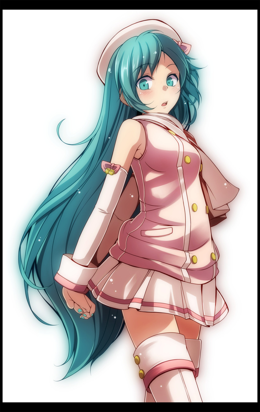 hatsune miku (vocaloid and 2 more) drawn by tsukishiro_saika
