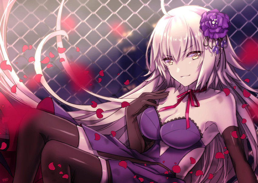 jeanne d'arc alter (fate and 1 more) drawn by satoimo_(3311_mi)