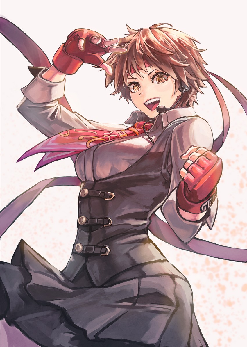 kasugano sakura (street fighter and 1 more) drawn by kuroi_susumu