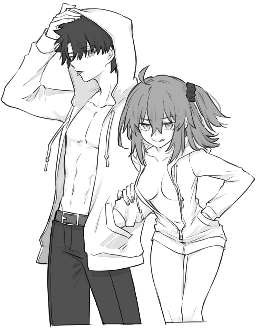 fujimaru ritsuka and bel (fate and 1 more) drawn by yukihara_sbgd