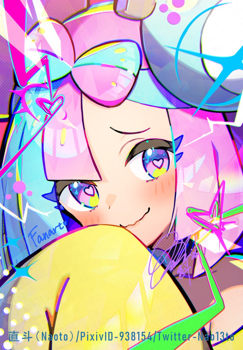 iono and magnemite (pokemon and 1 more) drawn by naoto_(yandereheaven)