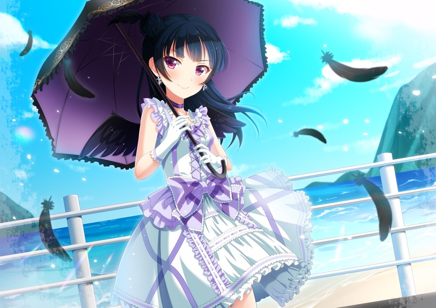 tsushima yoshiko (love live! and 1 more) drawn by motoasako