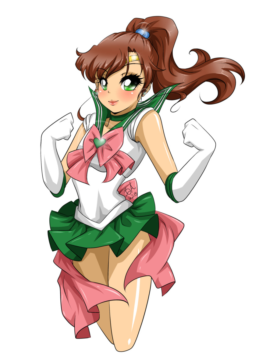 kino makoto, sailor jupiter, and super sailor jupiter (bishoujo senshi sailor moon) drawn by aryiane