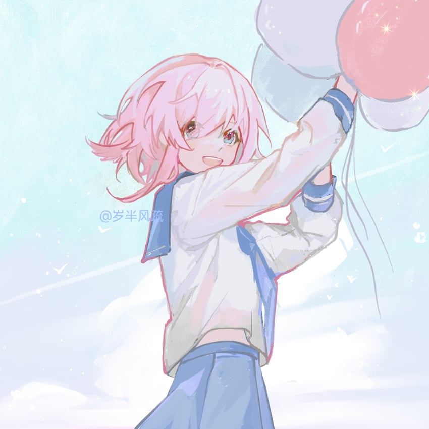 march 7th (honkai and 1 more) drawn by shanxiban