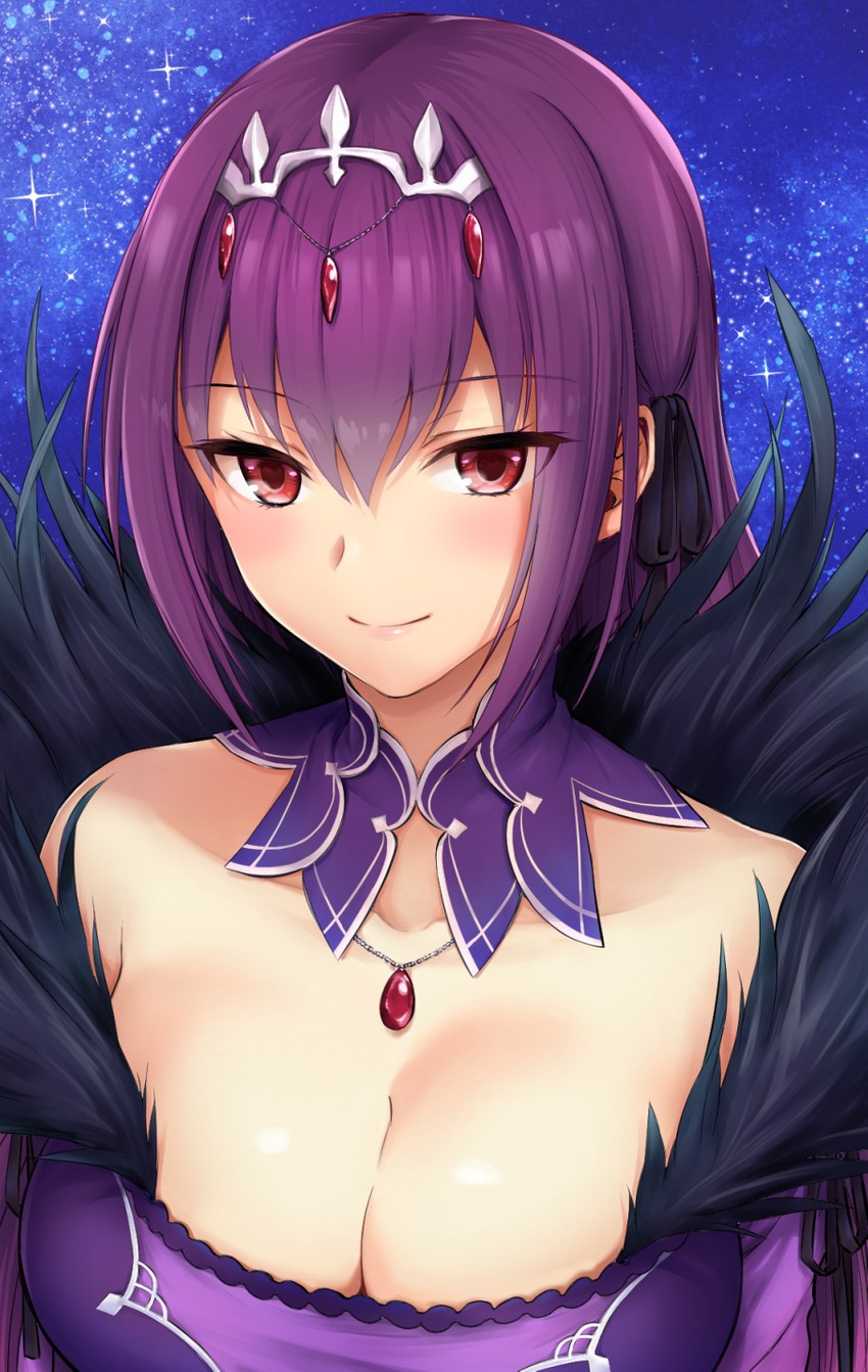 scathach and scathach skadi (fate and 1 more) drawn by chacharan