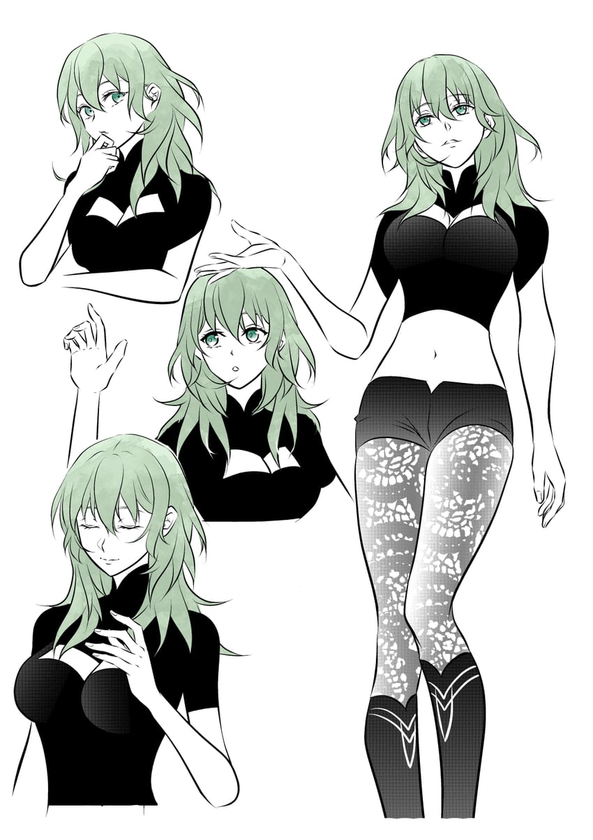 female byleth (fire emblem and 1 more) drawn by kazu20200224