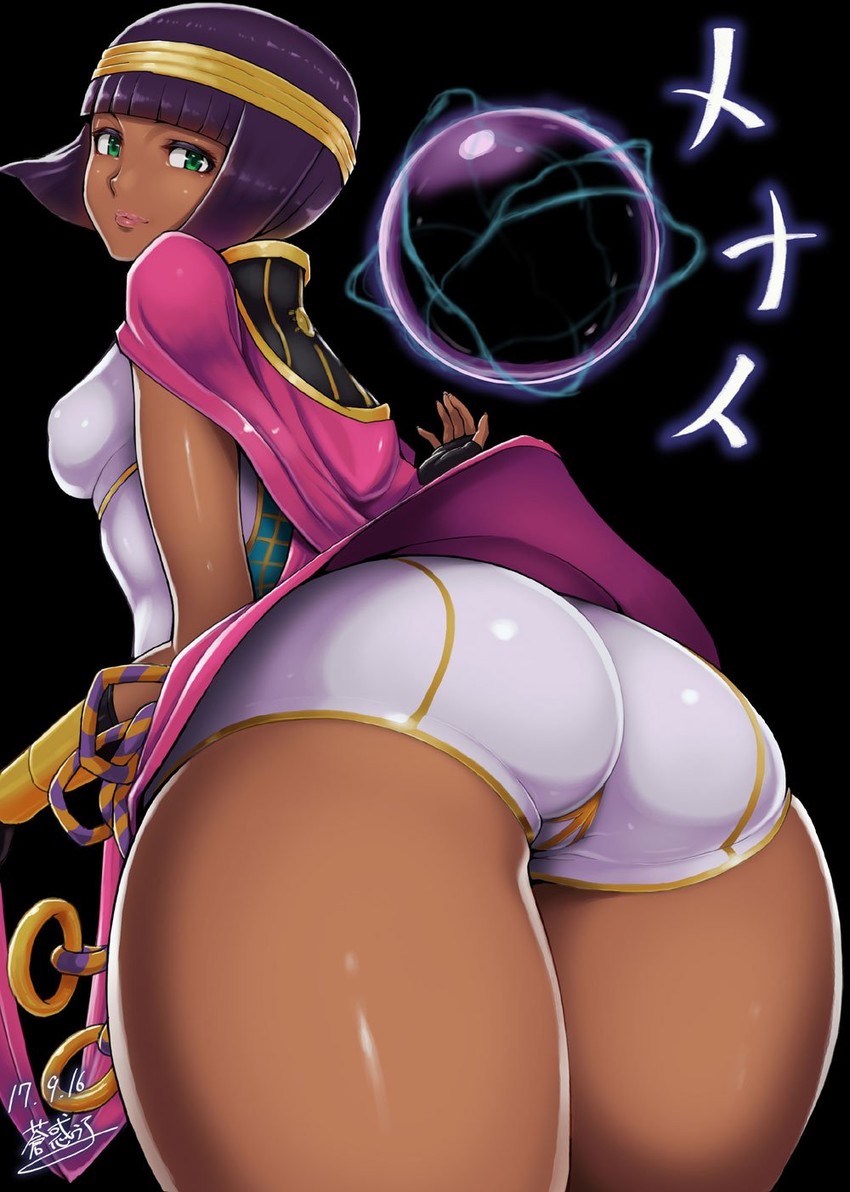 menat (street fighter and 1 more) drawn by ao_madoushi