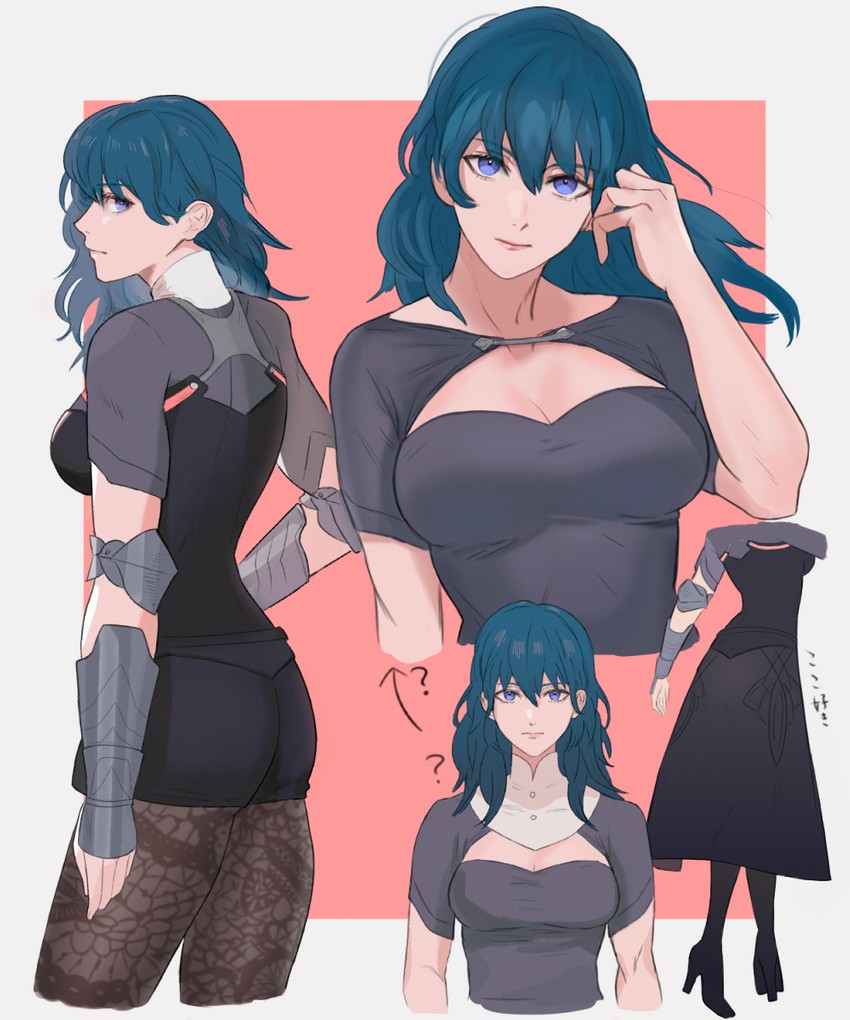 female byleth (fire emblem and 1 more) drawn by adz_lrp