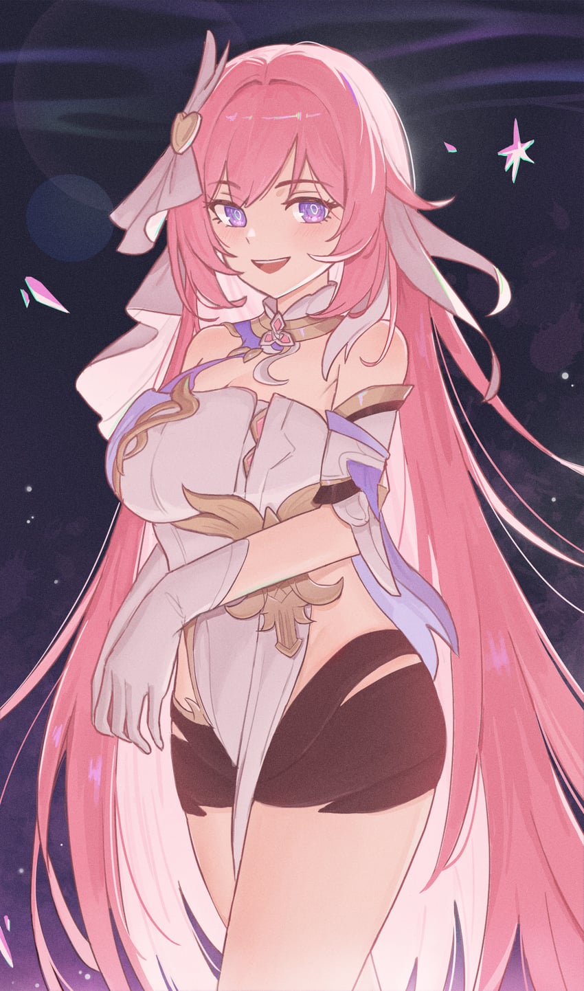 elysia (honkai and 1 more) drawn by doryfish